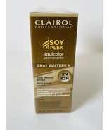 Clairol Professional SOY4PLEX Liquicolor Permanente 2 oz Grey Busters N(... - £7.82 GBP