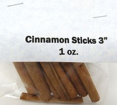 3" Cinnamon Sticks 2 oz Culinary Herb Spice Flavoring Cooking Coffee Wine - $12.72