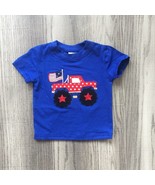 NEW Boutique 4th of July Truck Boys Short Sleeve Shirt - €5,63 EUR