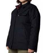 Columbia Women&#39;s Longhorn Ridge Reversible Shirt Jacket Black Plaid Size... - $82.21 CAD