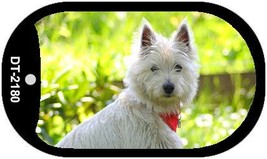 West Highland White Terrier Novelty Metal Dog Tag Necklace DT-2180 - £12.71 GBP