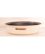 Le Creuset #43 Roaster Roasting Pan White Cast iron With Lid Discontinued - €253,32 EUR