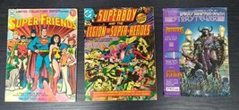 DC Comics SUPER FRIENDS Treasury Limited Edition 1976 &amp; more!⭐️ LOT OF 3... - $933.52 MXN