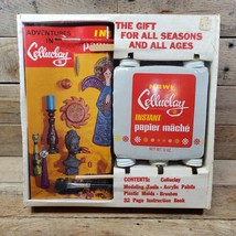 Celluclay Creative Kit Instant Paper Mache Brand New Old Stock - $29.65