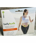 Bellybuds SafeBond Replacement Adhesives 1 Pk/1 Month Supply-Brand New-S... - $18.69