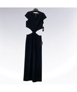 LULUS Conversation Piece Navy Backless Maxi Dress Chic Sexy Size Large New - $47.52 CAD