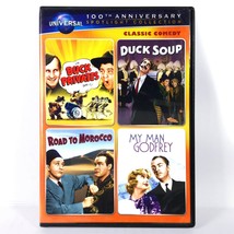 Duck Soup / My Man Godfrey / Buck Privates / Road to Morocco (4-Disc DVD Set) - £10.52 GBP