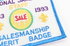 Vintage 1993 National Jamboree STAFF Merit Boy Scouts America BSA Camp Patch - £9.37 GBP