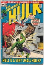 The Incredible Hulk Comic Book #154 Marvel 1972 VERY GOOD- - £3.94 GBP