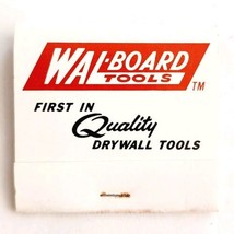 Wallboard Tool Company Vintage Matchbook Advertisement Unstruck E78B - £15.72 GBP