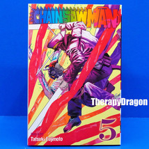 Chainsaw Man Vol. 5 English Manga Tatsuki Fujimoto Brand New Book Official VIZ - £11.98 GBP