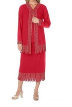 Mother of Bride Groom Wedding Women&#39;s formal Church 3PC skirt suit plus ... - $148.49+