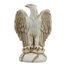 Roman Empire Eagle Aquila Ancient Rome Legion Symbol Statue Grey Patina - $55.17