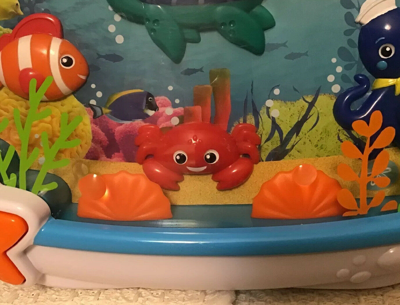 Baby Einstein Sea Dreams Sleep Soother Music Crib Toy Fish Tank Aquarium 