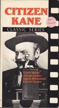 Citizen Kane [VHS 1987] 1941 Orson Welles, Joseph Cotten, Agnes Moorehead - £2.72 GBP