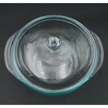 Pyrex Clear 023-N Clear 1.5 Quart Round Covered Casserole w/ 623C Lid - £20.99 GBP