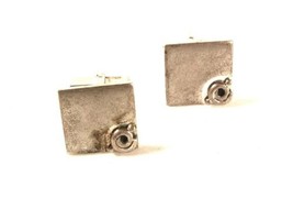 Vintage Sterling Silver Cufflinks By SWANK 3816 - £18.00 GBP