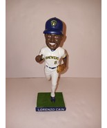 Lorenzo Cain Milwaukee Brewers 2019 Gold Glove Winner Bobblehead - $14.84