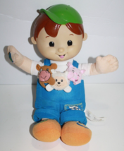 Fisher Price Buddy the Farmer See &#39;n Say Doll 2007 Plush Soft Toy Counting Music - £15.31 GBP