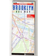 Brooklyn Bus Map, -1996 New York City Transit  - €5,99 EUR