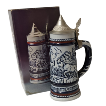 Avon Wild Country Beer Stein North American Animals Theme 1976 Collectible - £12.32 GBP
