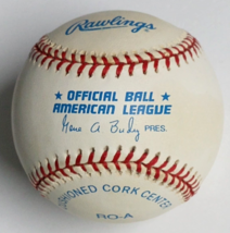 Rawlings Official American League Game Baseball Budig ROA c1999 New In B... - $24.99