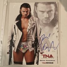 Brian Kendrick Authentic Signed 8x10 TNA Wrestling Promo Photo - $10.52