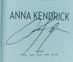 Autographed Signed by ANNA KENDRICK &quot; Scrappy Little Nobody&quot; 1st.ed. Boo... - $29.65