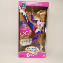 1995 Mattel Olympic Gymnast Blond Barbie Doll Atlanta Olympics 12&quot; Sealed XZK6R - £7.85 GBP