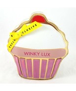 Winky Lux Cupcake Design Cosmetic Bag Case Top Zipper - £11.92 GBP