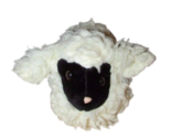 Cuddle Wit toys woolly sheep lamb plush standing black off white vintage... - $8.90
