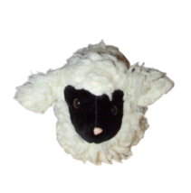Cuddle Wit toys woolly sheep lamb plush standing black off white vintage Taiwan - £7.11 GBP