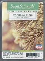 Vanilla Pine ScentSationals Scented Wax Cubes Tarts Melts Home Decor Sce... - $4.00