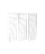 Only Hangers Commercial Grid Panels, 2&#39; x 6&#39; White (Pack of 3) - $2,332.18 MXN