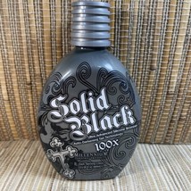 Millennium SOLID BLACK 100X Dark Indoor Tanning Lotion 13.5 oz - £23.15 GBP