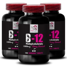 Daily Vitality - B-12 METHYLCOBALAMIN - Active Comfort 3 Bottles -- 300 Tablets - $46.14