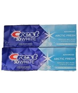 Two (2) Pack ~ Crest 3D White Fluoride Advanced ARCTIC FRESH Toothpaste ... - $371.23 MXN