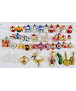 Lot of 42 Vintage Glass Christmas Ornaments - €101,81 EUR
