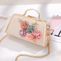 Colorful Flowers Handbags for Women PU Wallet Ladies Clutch Bag  Evening Bags We - £71.80 GBP