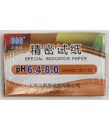 1 Pack / 80 strips of pH 6.4-8.0 Special Indicator Paper test Lab Water ... - $4.19