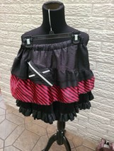 Monster High Girls Skirt - Black and Red Pettiskirt - 5 - 12 years hollo... - $244.18 MXN