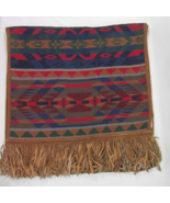 JH Collectibles Southwest Suede Fringed Bed Scarf Blanket Wrap - £46.36 GBP