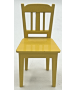 Deptartment 56 Miniature Accessories Maison Chair Die Cast New NoBox Yel... - £7.96 GBP