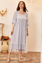 Vintage Lace Nightgown|Plus Size clothing|vintage clothes|Vintage Victorian nigh - £57.26 GBP