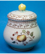 Johnson Bros Fruit Sampler Sugar Bowl w Lid - $17.99