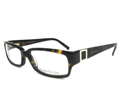 Perry Ellis Eyeglasses Frames PE 290-1 Brown Tortoise Gold Rectangular 54-15-140 - £44.67 GBP