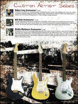 Ritchie Blackmore Fender Custom Artist Stratocaster + Showmaster Guitar ad - £3.09 GBP