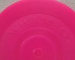 Wham-O Frisbee Vintage 1966 Flying Disc Hot Pink Play Catch - Invent Games - $12.77