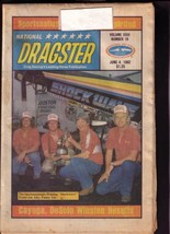 NATIONAL DRAGSTER-NHRA-06/04/82-CAYUGA-DESOTO-HAM- VG - £26.69 GBP