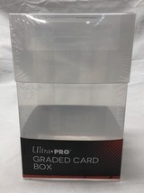 NEW Ultra Pro Card Storage Box for PSA Graded Trading Cards Toploaders 15449  - £7.71 GBP